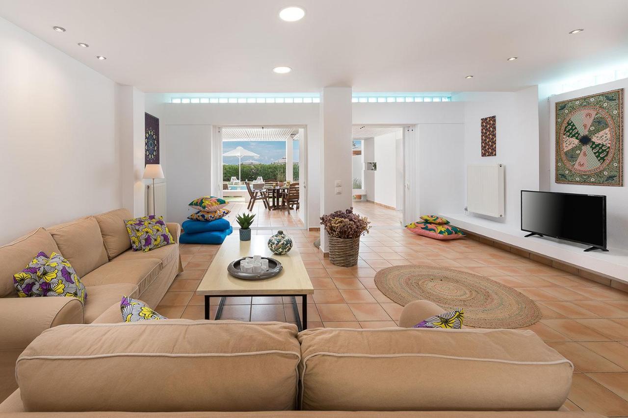 Villa Piedra Del Mar Beachfront By Villa2Be Barbati Exterior photo